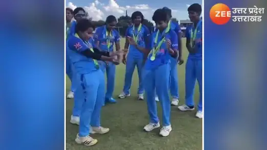 U19 T20 World Cup celebration indians womens player dance on kala chashma watch viral video 