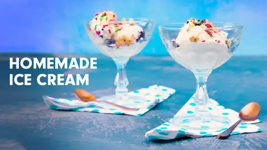 Instant Ice Cream Recipe by Chef Emanuel Chauhan & Tanaaz Irani Episode 10