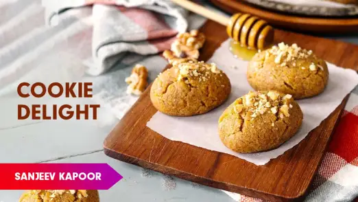 Honey Fig & Walnut Cookies Recipe by Sanjeev Kapoor Episode 12