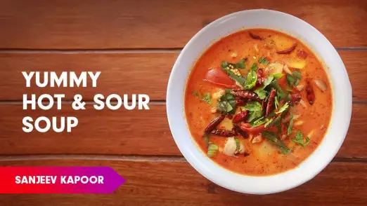 Thai Hot & Sour Vegetable Soup Recipe by Sanjeev Kapoor Episode 120