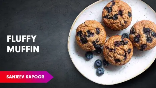 Blueberry Muffin Recipe by Sanjeev Kapoor Episode 144