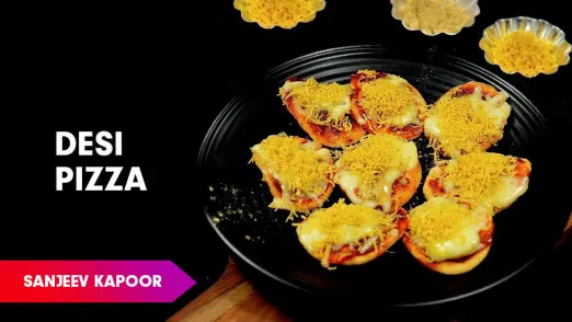 Papdi Pizza Recipe by Sanjeev Kapoor Episode 493