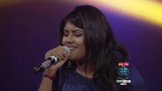 Sruthi's amazing performance in the Golden 90's round - 21st April 2019 - Sa Re Ga Ma Pa Keralam 