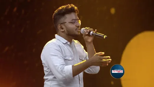 Jasim's brilliant singing in the Golden 90's round - 28th April 2019 - Sa Re Ga Ma Pa Keralam 