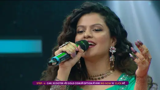 Jaswant Singh and Palak Muchhal on the show - Lagao Boli Episode 10