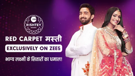 Pritam Has Fun with the Actors of Bhagya Lakshmi | Red Carpet | Zee Rishtey Awards 2022 Episode 6