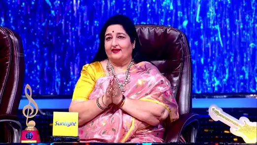 Anuradha Paudwal Judges the Contestants Episode 46