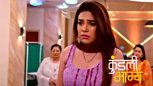 Anjali Runs over Karan and Preeta Episode 1475