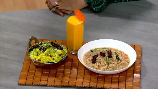 Raw Mango Rice, Kolache Pohe and Mango Lassi Episode 150