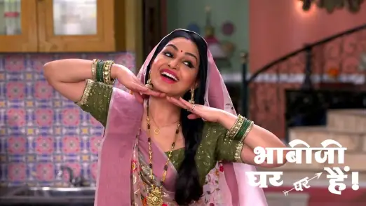 Vibhuti Shoots Angoori's Pictures Episode 2086