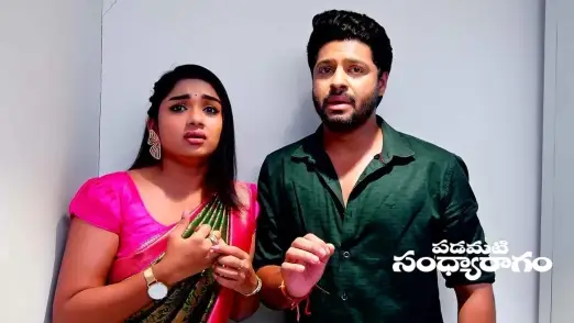 Aadhya Wears the Sari Chosen by Srinu Episode 227