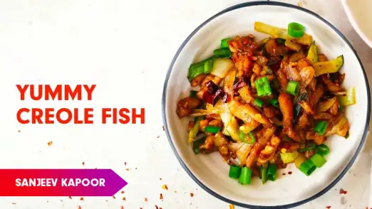 Fish In Creole Sauce Recipe by Sanjeev Kapoor Episode 869