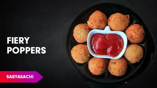 Cheese Poppers Recipe by Chef Sabyasachi Episode 7