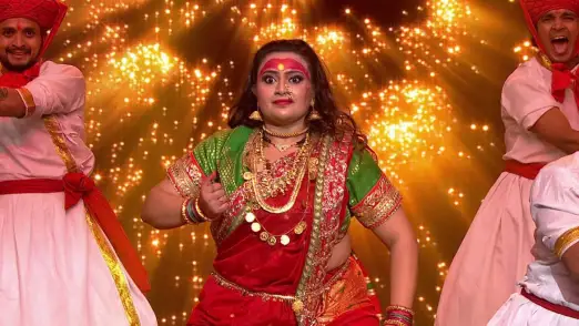 Contestants perform folk dances - Dancing Queen - Size Large Full Charge Episode 7