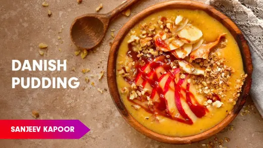 Danish Apple Pudding Recipe by Sanjeev Kapoor Episode 882
