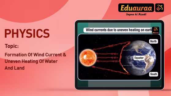 Formation of Wind Current and Uneven Heating of Water and Land