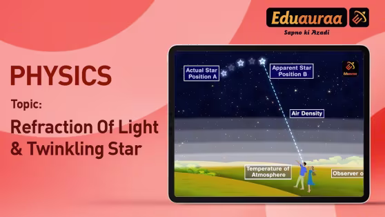 Refraction of Light and Twinkling Stars
