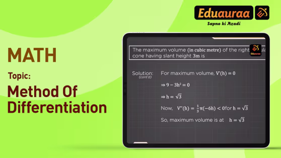 Method of Differentiation