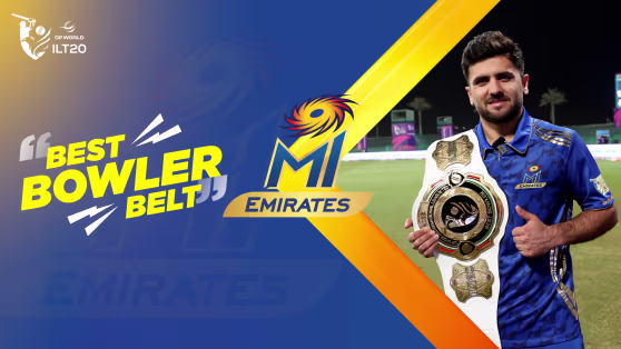 Best Bowler Belt | Fazalhaq Farooqi	