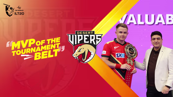 MVP of the Tournament Belt | Sam Curran