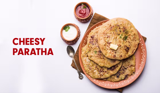 Aloo Cheese Paratha Recipe