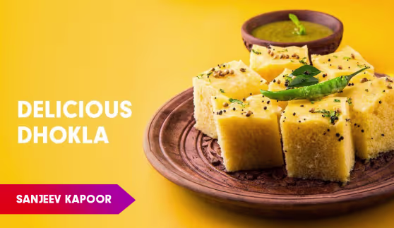 Khaman Dhokla Recipe by Sanjeev Kapoor