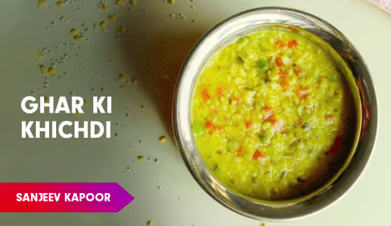 Char Dal Ni Khichdi Recipe by Sanjeev Kapoor