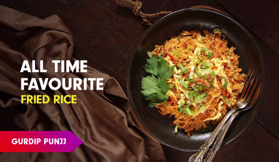 Fried Rice Recipe by Chef Gurdip