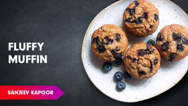 Blueberry Muffin Recipe by Sanjeev Kapoor Episode 144 Blueberry Muffin Recipe by Sanjeev Kapoor Episode 144
