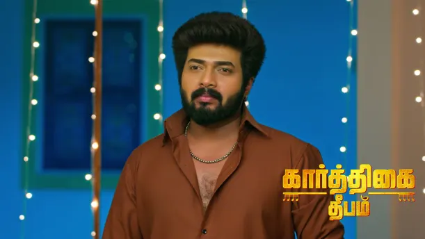 Karthikeyan Surprises Revathi Episode 1336
