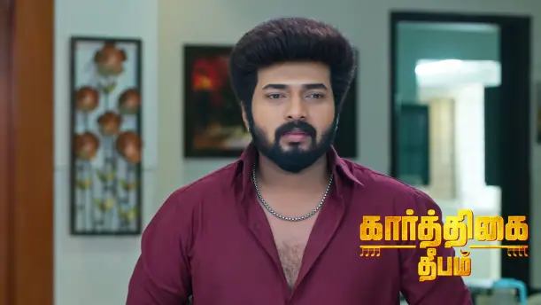 Karthikeyan Learns About Chamundeshwari's Mother Episode 1338