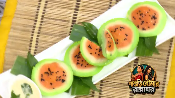 Watermelon Idli by Sayan and Tamasree Episode 80