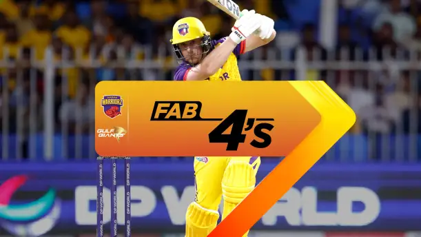 Sharjah Warriorz vs Gulf Giants | Full Match | Fab 4s 