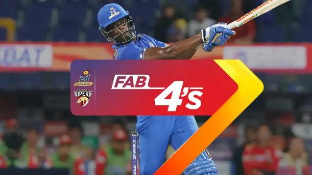 MI Emirates vs Desert Vipers | Full Match | Fab 4s 