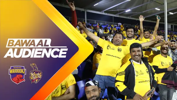 Sharjah Warriorz vs Abu Dhabi Knight Riders | Full Match | Bawaal Audience 