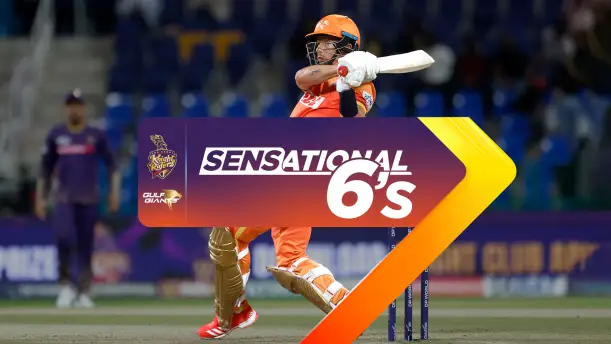 Abu Dhabi Knight Riders vs Gulf Giants | Full Match | Sensational 6s 