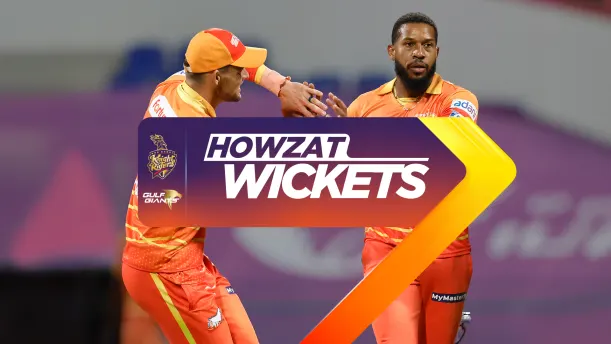 Abu Dhabi Knight Riders vs Gulf Giants | Full Match | Fall of Wickets 