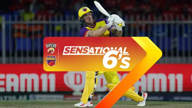 Desert Vipers vs Sharjah Warriorz | Full Match | Sensational 6s | 2nd Qualifier 