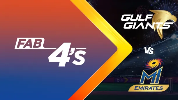 Gulf Giants vs MI Emirates | Full Match | Fab 4s 