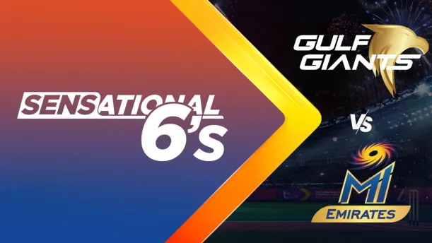 Gulf Giants vs MI Emirates | Full Match | Sensational 6s 