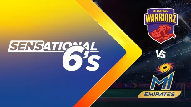 Sharjah Warriorz vs MI Emirates | Full Match | Sensational 6s 