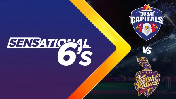 Dubai Capitals vs Abu Dhabi Knight Riders | Full Match | Sensational 6s 