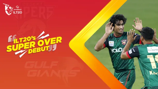 Superover - Desert Vipers vs Gulf Giants 