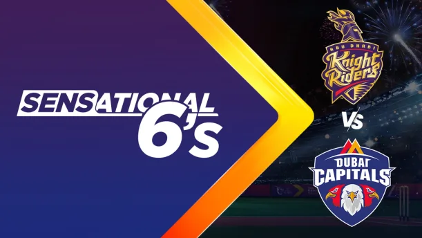 Abu Dhabi Knight Riders vs Dubai Capitals | Full Match | Sensational 6s 