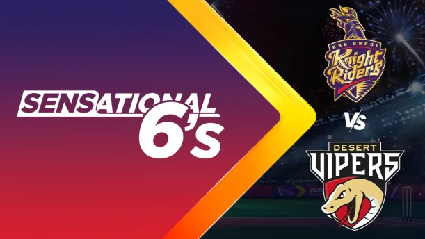 Abu Dhabi Knight Riders vs Desert Vipers | Full Match | Sensational 6s 
