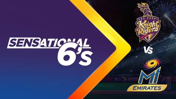 Abu Dhabi Knight Riders vs MI Emirates | Full Match | Sensational 6s 