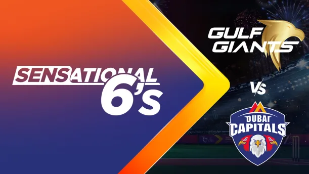 Gulf Giants vs Dubai Capitals | Full Match | Sensational 6s 