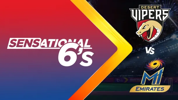 Desert Vipers vs MI Emirates | Full Match | Sensational 6s 