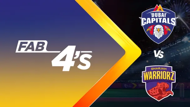 Dubai Capitals vs Sharjah Warriorz | Full Match | Fab 4s 