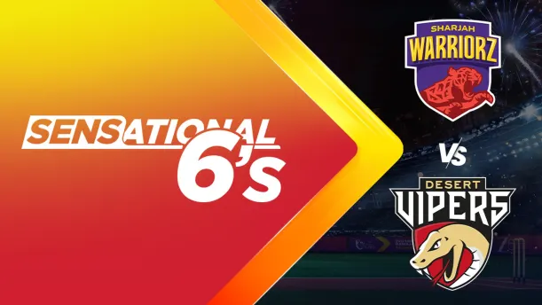 Sharjah Warriorz vs Desert Vipers | Full Match | Sensational 6s 